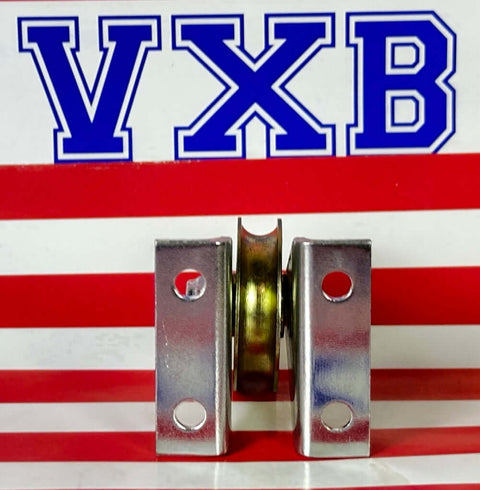 6.4mm Bore Bearing - 38mm Steel Wire Rope Cable Track Pulley - Triangular 2L bracket - Buy Bearings online - Fast US Shipping