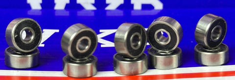 10 Sealed Bearing R2-2RS ABEC-5 1/8x3/8x5/32 inch