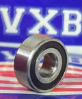 Close-up of SMR104-2RS Ceramic Sealed Premium ABEC-5 Bearing 4x10x4 against a branded background