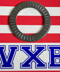 TC2233 Thrust Needle Roller Bearing 1-3/8" x 2-1/16" x 5/64" inch on striped background with VXB lettering