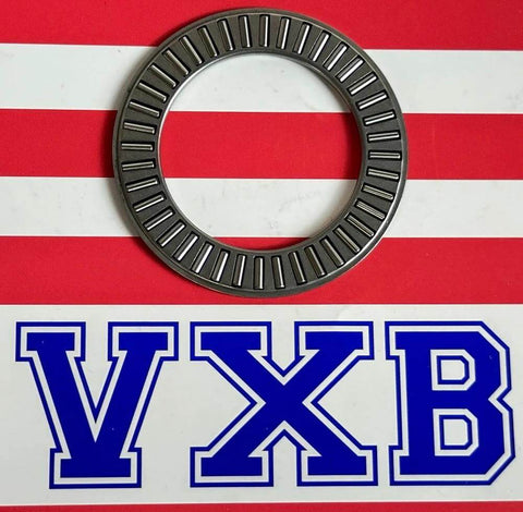 TC2233 Thrust Needle Roller Bearing 1-3/8" x 2-1/16" x 5/64" inch on striped background with VXB lettering