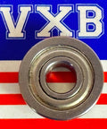 SF696ZZ Flanged Ball Bearing - Stainless Steel - Shielded - 6x15x5mm front view with VXB branding
