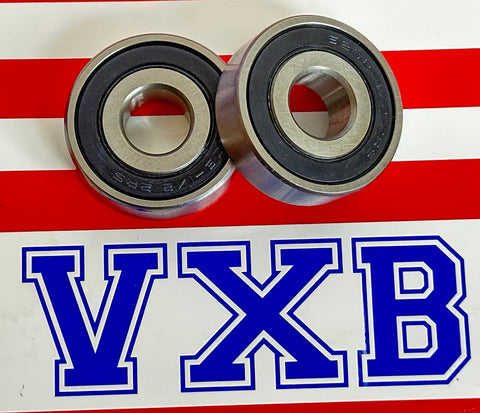 2-Pack 6202-1/2-2RS Sealed Ball Bearings ID Bore 1/2" x OD 35mm x 11mm