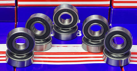 NSK 6202-10-2RS Ball Bearing - 5/8" X 35mm X 11mm, Rubber Sealed, Japanese Made