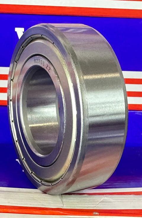 62208 ZZ 40x80x23 Shielded Deep Groove Ball Bearing - Buy Bearings online - Fast US Shipping