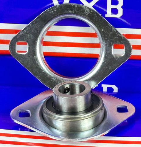 SBPFL202-10 5/8 Pressed Steel Bearing 2-Bolt Flanged Mounted Bearing - Buy Bearings online - Fast US Shipping