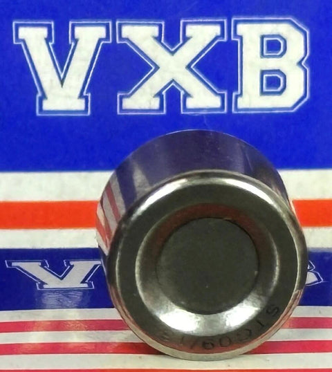 Closed End Needle Roller Bearing 9x13x10mm With Dual Rubber Seals front view on branded background