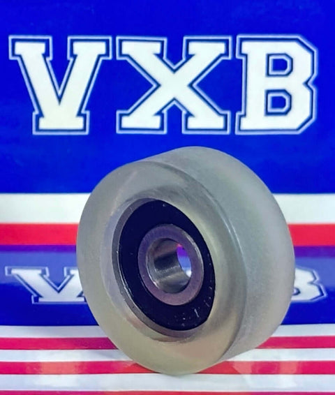 PU5X22X9-2RS PU Covered Bearing 5x22x9mm - Sealed - Miniature