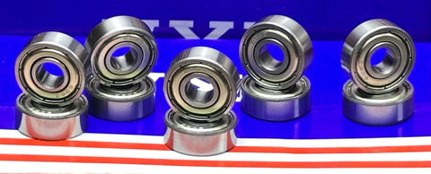 606ZZ 6x17x6 Shielded Miniature Bearing Pack of 10