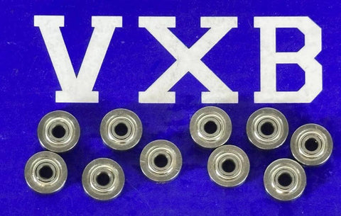 2x7x3 Shielded Ball Bearings Lot Of 10 For RC Cars And Trucks High Strength Chrome Steel Durable Double Shielded ZZ