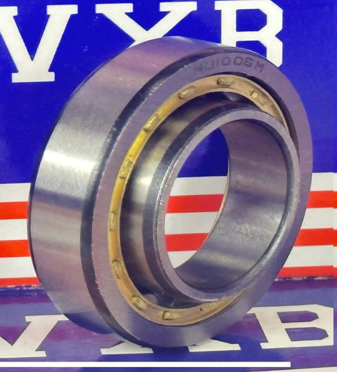 NU1006M Cylindrical Roller Bearing 30x55x13mm Bronze Cage - Buy Bearings online - Fast US Shipping