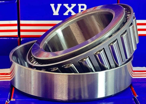 33117 Tapered Roller Wheel Bearing 85x140x41 made of durable chrome steel, shown with both cone and cup parts.