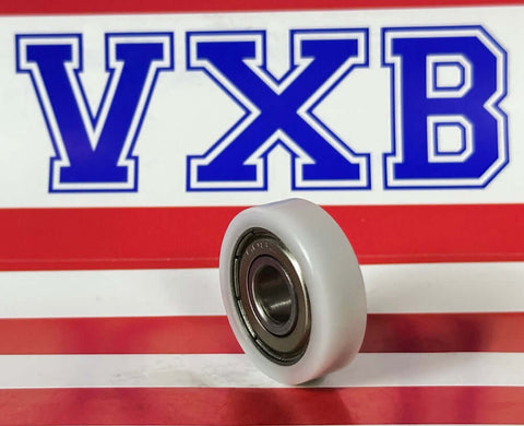 8mm Bore Bearing - 26mm White Plastic Tire 8x26x8mm - Buy Bearings online - Fast US Shipping