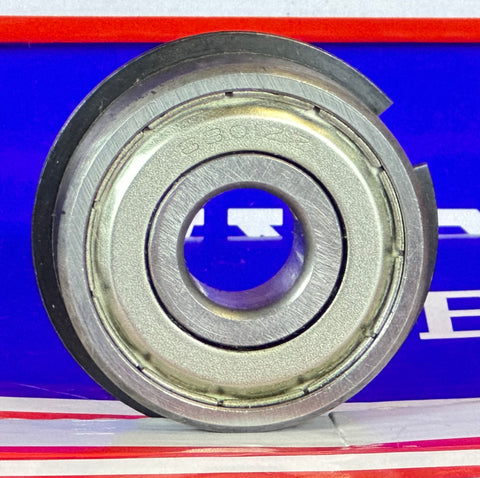 6301ZZNR Shielded Bearing with snap ring groove + a snap ring 12x37x12