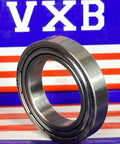 Front view of S6906ZZ Food Grade Stainless Steel Ball Bearing against branded background