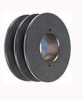 2BK45H Cast Iron Bushed Sheave Pulley for Dual Belt V-belt size 5L, B OD : 4.5" Double Grooves Pulley 2BK45H - VXB Ball Bearings
