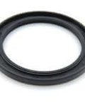 Front view of OS Metric single-lip shaft seal OS58727, 58 mm ID x 72 mm OD x 7 mm, rubber with steel, low-friction oil seal for bearings.