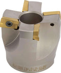 2 Inch 75 Degree Indexable Face Mill Shell Cutter With 1 Inch Arbor Hole Three Eighths Inch Keyway 2 Inch Overall Height