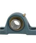 UCLP211-32C4HR23 2 in High-Temp (450°F/232°C) Low-Base Pillow Block Single-Row Ball Bearing with Cast Iron Housing, front view