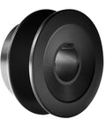 2 Inch Outer Diameter V Belt Pulley With 5/8 Inch Fixed Bore Single Groove For V Belt Sections 3L 4L A AX Cast Iron No Bushing Required