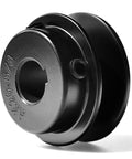 2 Inch Outer Diameter V Belt Pulley With 5/8 Inch Fixed Bore Single Groove For V Belt Sections 3L 4L A AX Cast Iron No Bushing Required