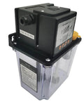 2L 110V Automatic Lubrication Pump With Dual Digital Display Gear Oiler for CNC, front view of the pump unit.
