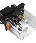2L CNC Oil Lubrication Pump System with electromagnetic automatic lubrication, dual display, viewed from above