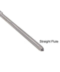 2mm Cutting Dia Chucking Reamer For Lathe Uxcell HSS Cobalt M35 With D4 Tolerance And 4 Straight Flutes Round Shank Cutting Tool