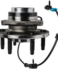 2WD Front Wheel Bearing Hub Assembly 6 Lug With ABS For Silverado 1500 Sierra 1500, showing hub and ABS sensor cable