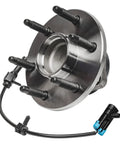 Pair 2WD Front Wheel Bearing Hub Assembly For 99-06 Chevy Silverado 1500 Sierra 1500 And 00-06 Suburban 1500 Tahoe Yukon, 6 lug view