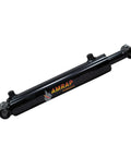 2 Inch Bore X 16 Inch Stroke Double Acting Welded Cross Tube Hydraulic Cylinder SAE 6 Ports 3500 PSI