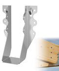 ✝️ 25 pcs 2x6 Joist Hanger,LU26 20 Gauge Double Shear Face Mount Joist Hanger,Hurricane Ties for rafters tie brackets