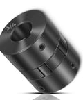 One Half To Three Quarters Inch L Jaw Flexible Shaft Coupling Set With Buna N Spider Three Piece L Jaw Design for Industrial Use