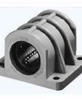 ✝️ RBW12 NB 3/4" Resin Block Unit Motion Linear Bearing for smooth motion in automation systems, front view, 1-pack
