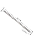 3.5mm HSS Cobalt M35 Chucking Reamer With D4 Tolerance 6 Straight Flutes Round Shank Milling Tool For Stainless Steel