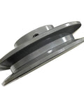 Single Groove V Belt Pulley Three Point Seven Five Inch Outside Diameter Grey Cast Iron Fixed Bore For Five Eighth Inch Shaft A Belt Section 4L Compatible