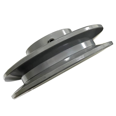 Single Groove V Belt Pulley Three Point Seven Five Inch Outside Diameter Grey Cast Iron Fixed Bore For Five Eighth Inch Shaft A Belt Section 4L Compatible