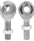3/8 inch Heim Joint Rod End Kit, chromoly rod ends for steering & suspension, showing right and left hand threads with jam nuts.