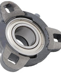 3 Bolt Flange-Mount Ball Bearing Unit With Insert Bearing SA205-16 In Cast Iron Housing TRD205 For Heavy Duty Machinery