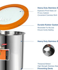 3 Gallon Pro Grade Tempered Glass Lid Vacuum Chamber Kit with stainless steel chamber, ideal for stabilizing wood and degassing by BACOENG.