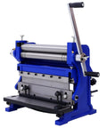3-In-1 12 Inch Sheet Metal Machine With Shear Press Brake And Slip Roll, solid construction for efficient space saving in workshops