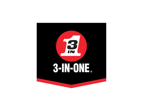 3-IN-ONE Multi-Purpose Oil logo in black and red colors