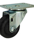 3” Bakery Rack Oven Caster, 3-inch diameter, metal and rubber construction, handles temperatures up to 475°F Continuous & 550 °F Intermittent, no brakes