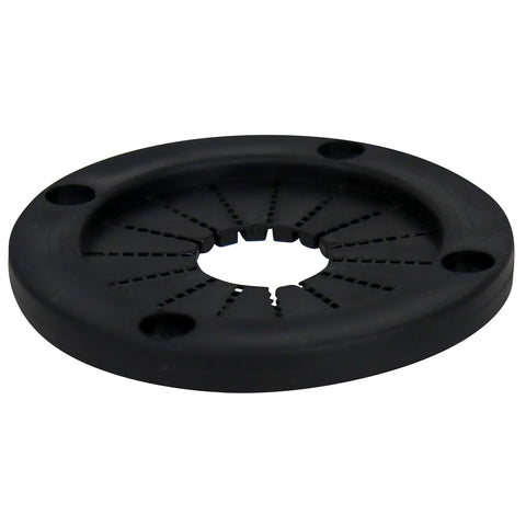 Rigging Grommet 3 Inch Black For Boats And Docks With Rugged Rubber Center And Durable Plastic Ring Protects Lines And Wiring