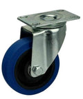 3" inch Caster Wheel - TPR - Top Plate Mount designed for smooth motion and stable alignment in automation and mechanical systems, 1-pack