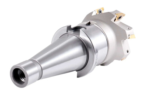 3 Inch Indexable Face Mill Cutter With 1 Inch Arbor Hole NMTB40 Precision Milling Tool Includes 7 APKT1604 TiN Coated Carbide Inserts For Aluminum And Steel NMTB 4518 Ideal For Metalworking Pros