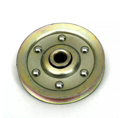 2 Pack 3 Inch Heavy Duty Sheave Pulleys Replacement for Garage Doors, Silent Bearing, Pre Lubricated, metal pulley