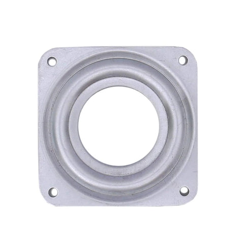 3 Inch Lazy Susan Turntable Bearing Set Of 4 With Quiet Smooth Rotation, silver metal component for swivel trays and organizers.