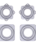 3 Inch Lazy Susan Turntable Bearing Set Of 4 With Quiet Smooth Rotation For Kitchen Cabinets Dining Tables Living Rooms And Office Desks