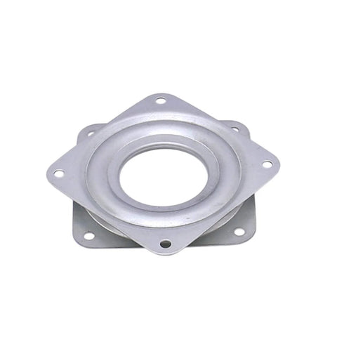 3 Inch Lazy Susan Turntable Bearing Set Of 4 with quiet smooth rotation for kitchen cabinets, dining tables, swivel trays, durable metal design.